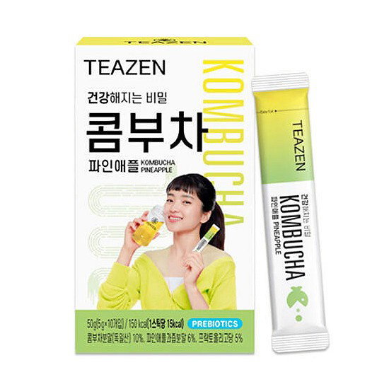 TEAZEN KOMBUCHA PINEAPPLE 10T