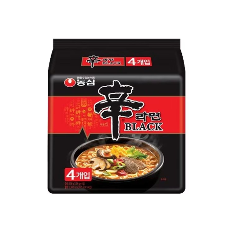 NONGSHIM SHIN RAMEN BLACK MULTI 130GX4_0