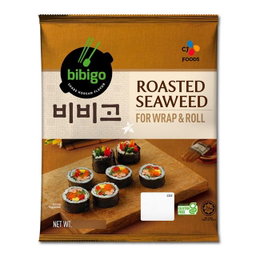 CJ BIBIGO ROASTED SEAWEED WRAP&ROLL 22G