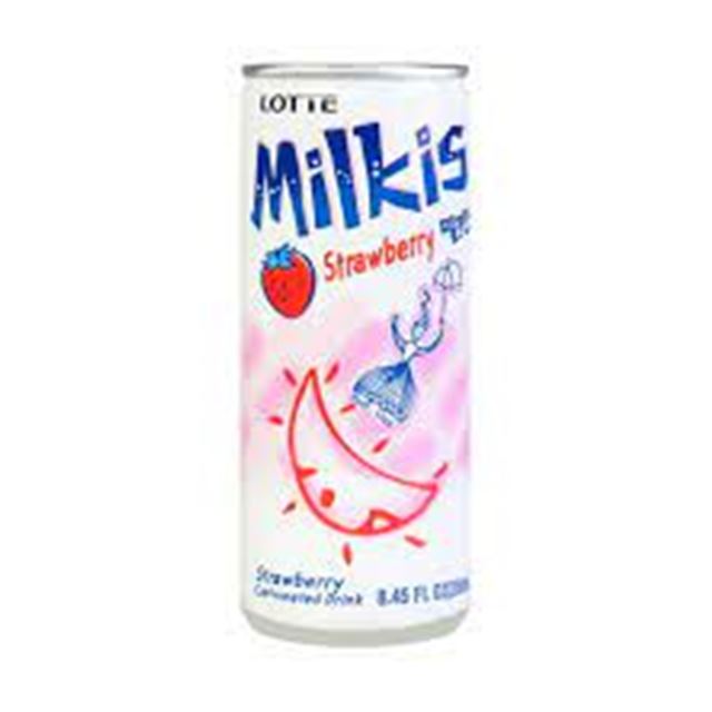 LOTTE MILKIS STRAWBERRY 250ML_0