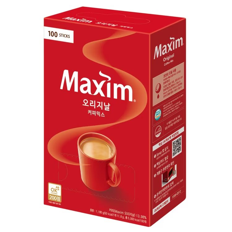 DONGSUH MAXIM ORIGINAL COFFE MIX 100T