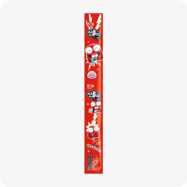 HAITAI LARVA SOUR JELLY STRAWBERRY 24G