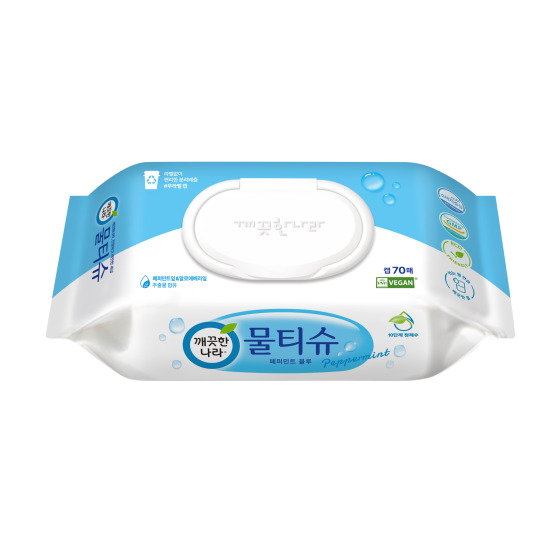 Kleannara Peppermint Wet Wipes (Portable) 10pcs