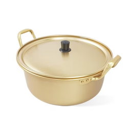 NICKEL SILVER PUMPING POT 28CM