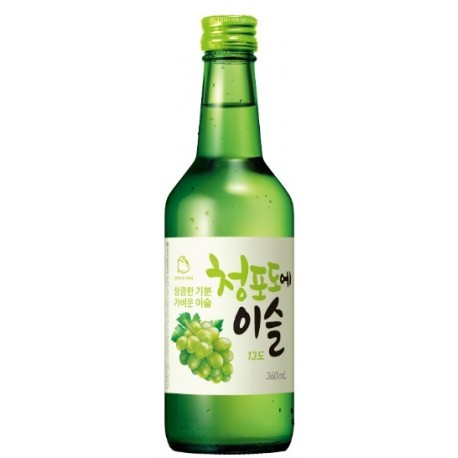 JINRO GREEN GRAPE SOJU 360ML