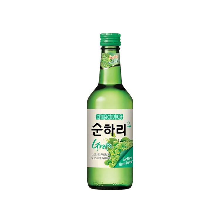 CHUM CHURUM GREEN GRAPE SOJU 360ML