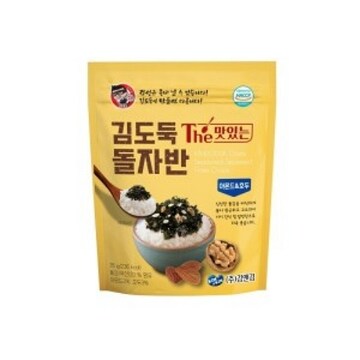 KIM&KIM KIMDODUK CRISPY ALMOND & WALNUT SEASONED SEAWEED FLAKES 35G