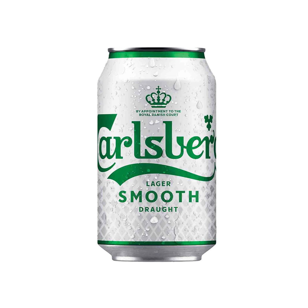 CARLSBERG SMOOTH DRAUGHT PILSNER 320ML