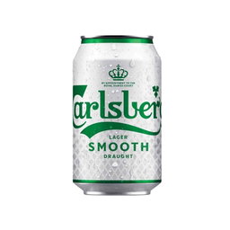 CARLSBERG SMOOTH DRAUGHT PILSNER 320ML