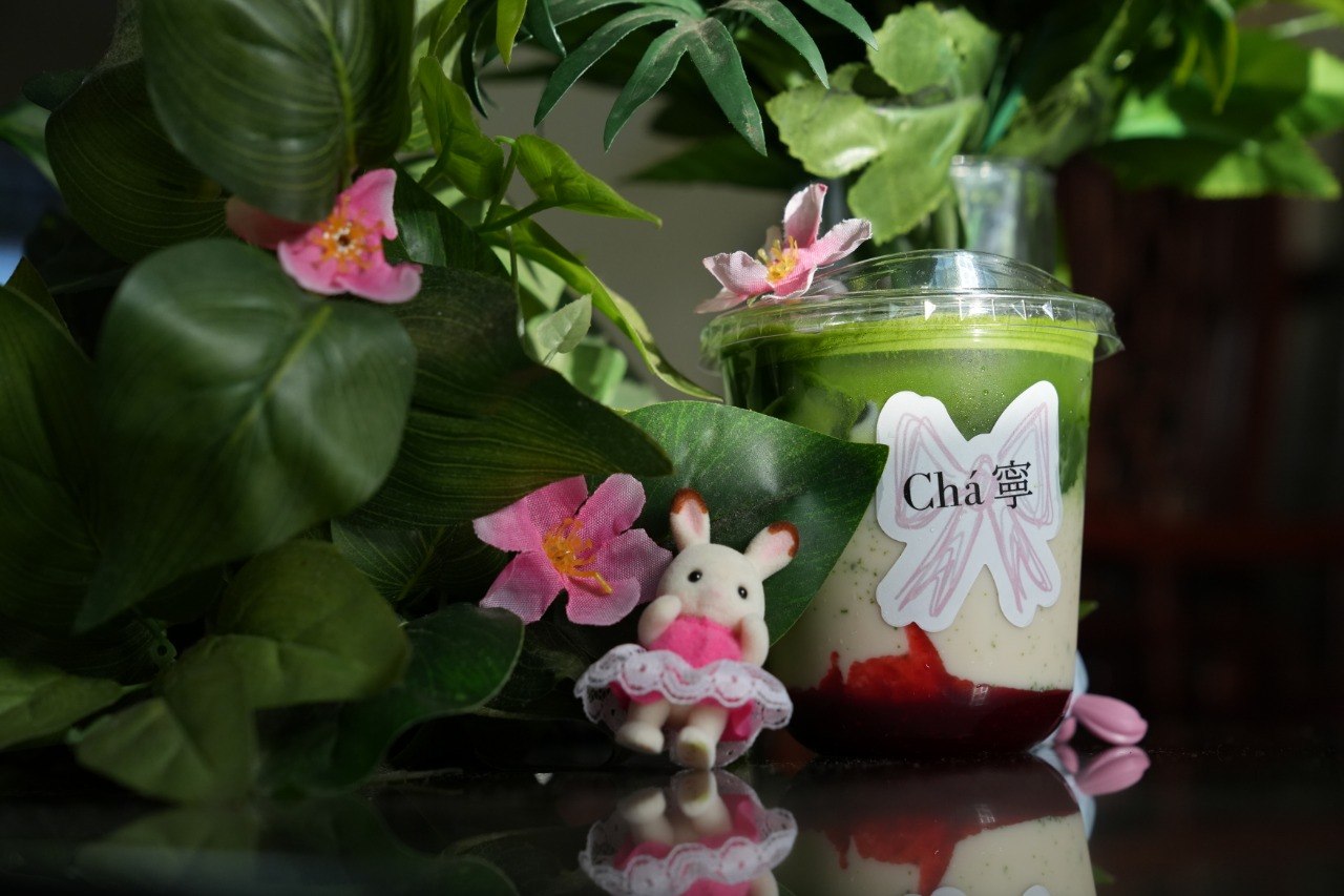 Strawberry Matcha 🍓 