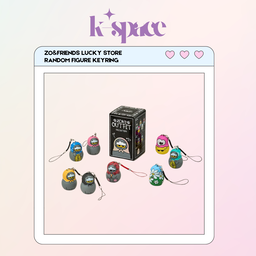 ZO&FRIENDS LUCKY STORE RANDOM FIGURE KEYRING