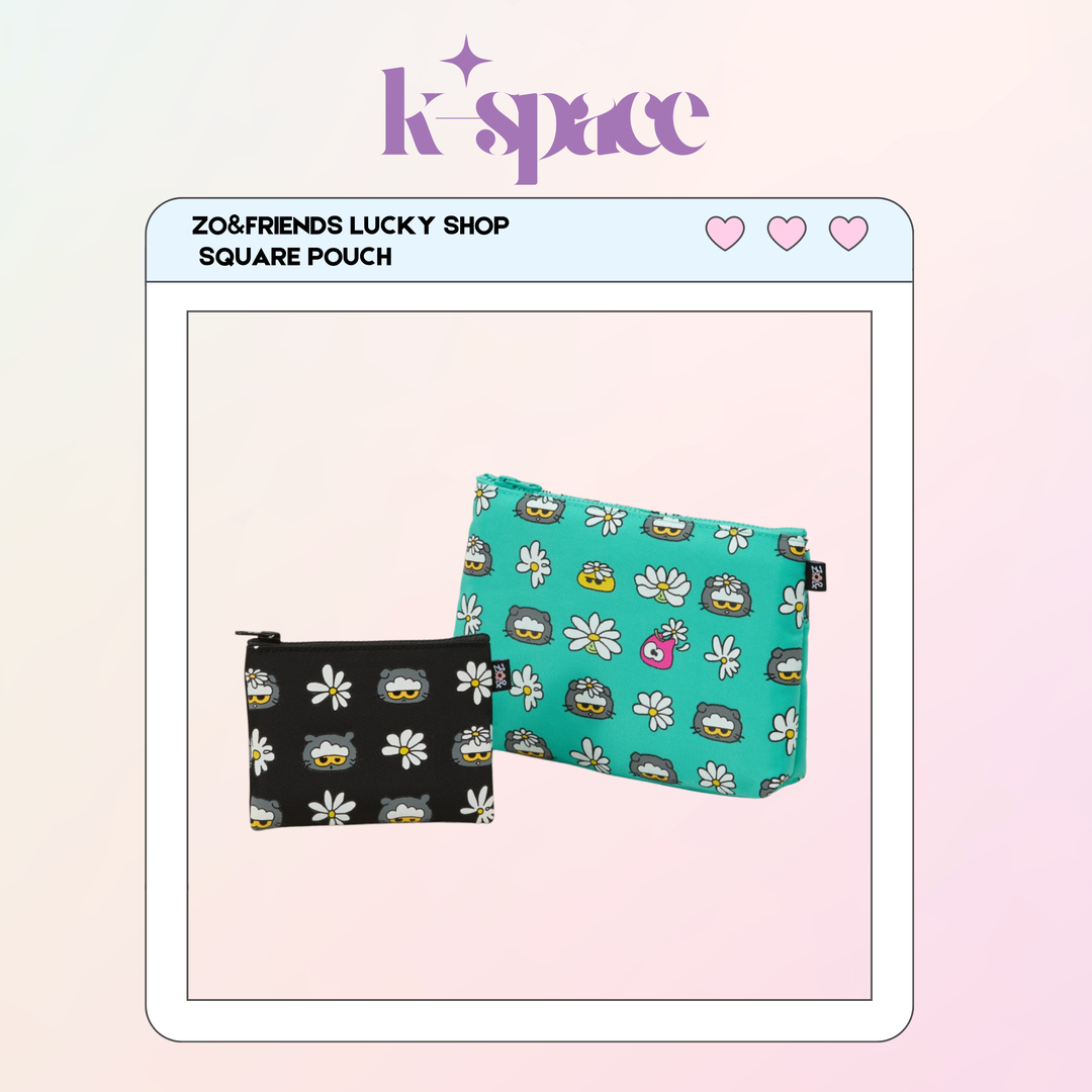 ZO&FRIENDS LUCKY SHOP  SQUARE POUCH 