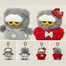 ZO&FRIENDS LUCKY SHOP ZOA RANDOM PLUSH KEYRING 