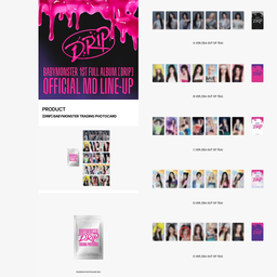  BABYMONSTER DRIP TRADING PHOTOCARD