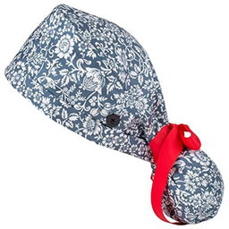 Long Hair Scrubs Cap