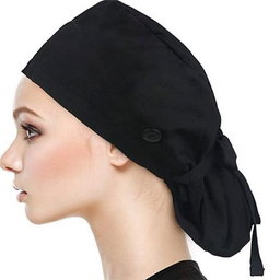Long Hair Scrubs Cap