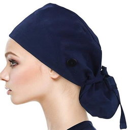 Long Hair Scrubs Cap