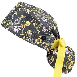 Long Hair Scrubs Cap