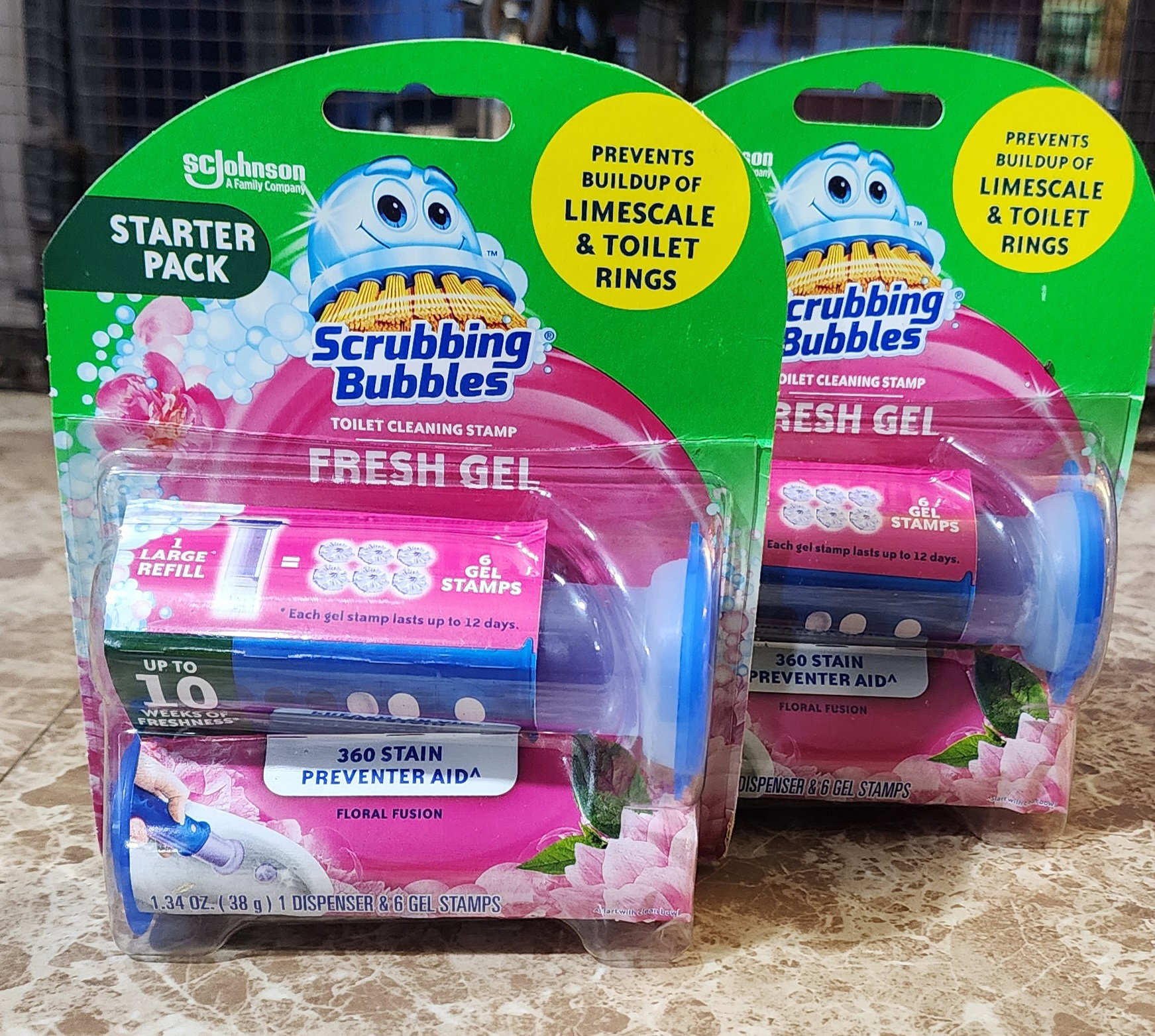 Scrubbing bubbles fresh gel  (6 Gel stamps per pk)_0