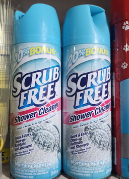 Scrub Free shower cleaner with foaming action 12 oz