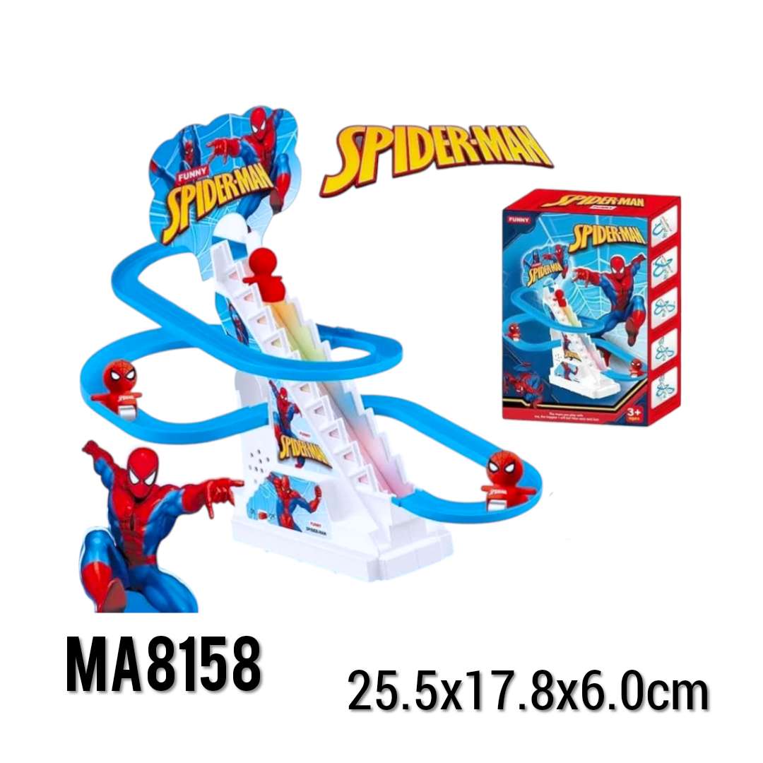 B/O RAILCAR W/MUSIC & LIGHT SPIDERMAN