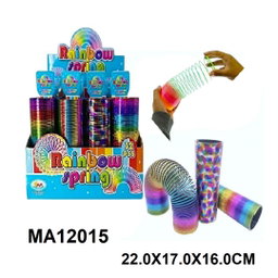 RAINBOW SPRING 15CM '' 12PCS '' 