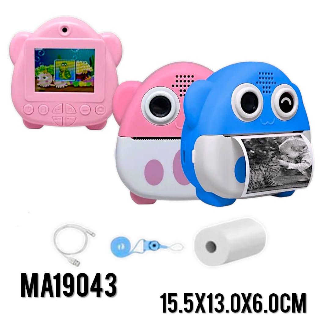 KIDS PRINT CAMERA SELFI W/USB_0