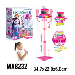 MP3 MICROPHONE W/MUSIC & LIGHT (FROZEN)