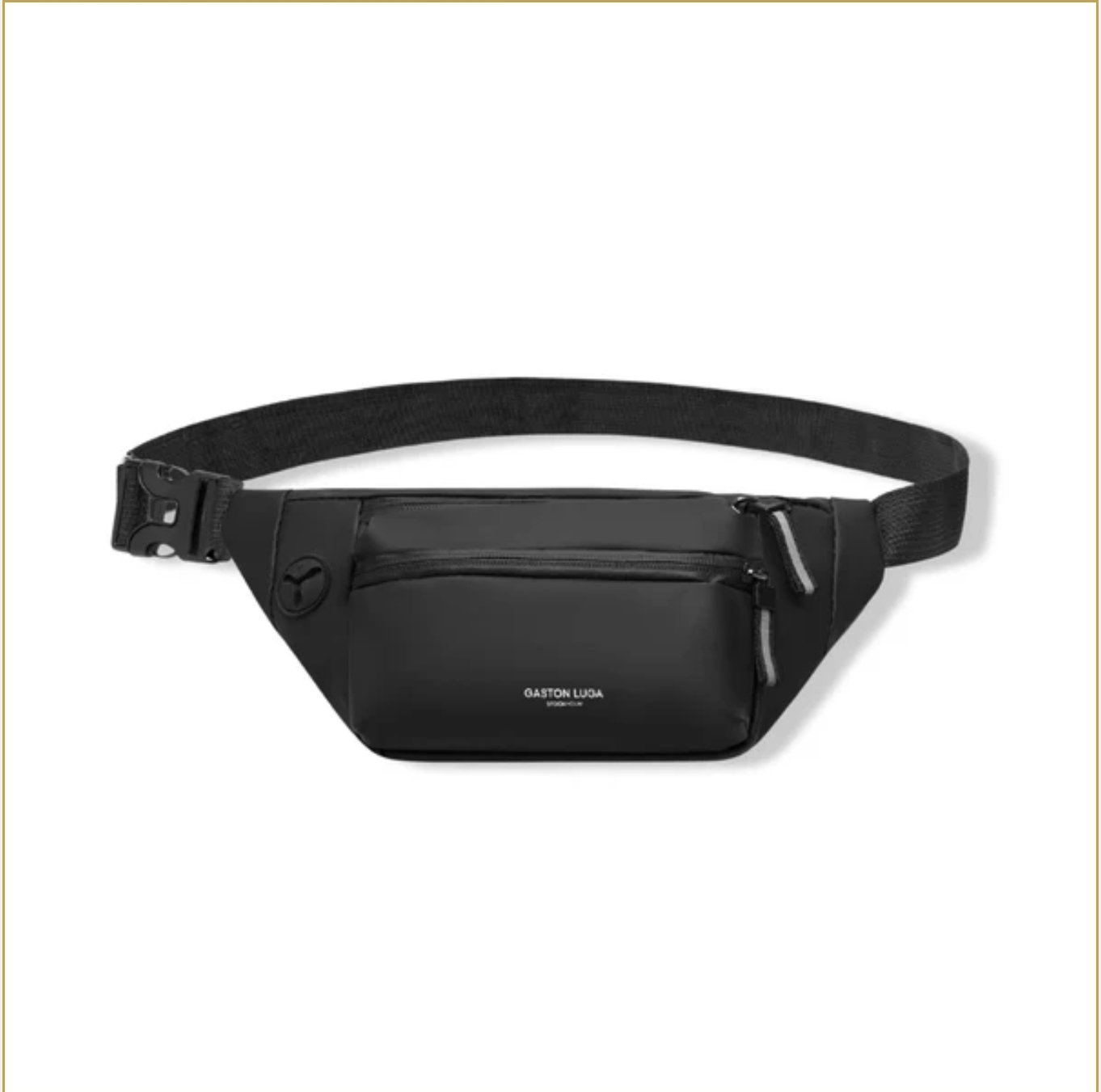 Gaston Luga Splash Hip Pack- Black_0