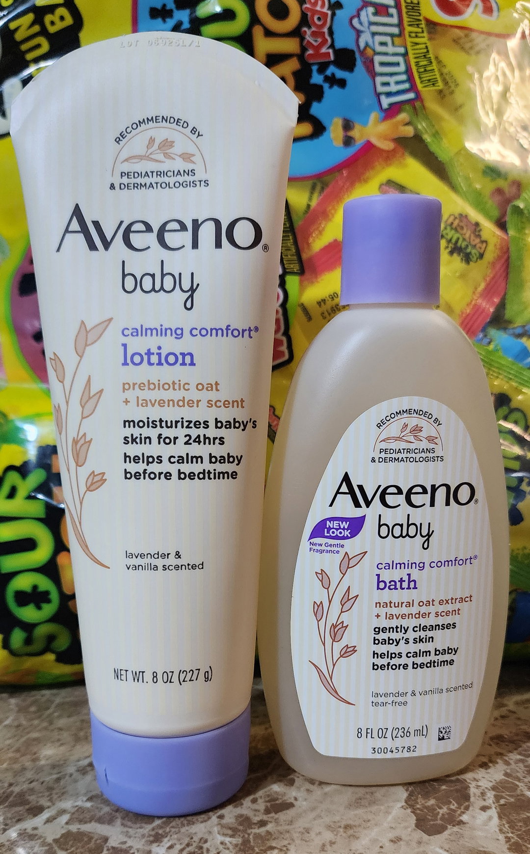 Aveeno calming comfort combo