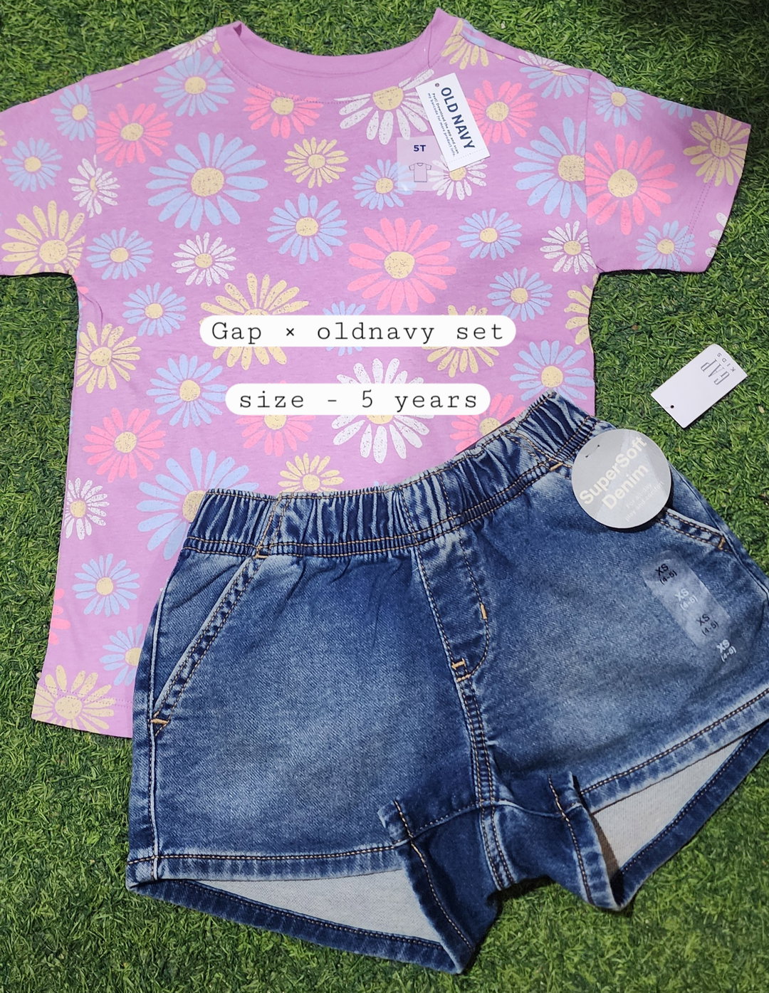 Oldnavy Ă— Gap Girls set 5 years