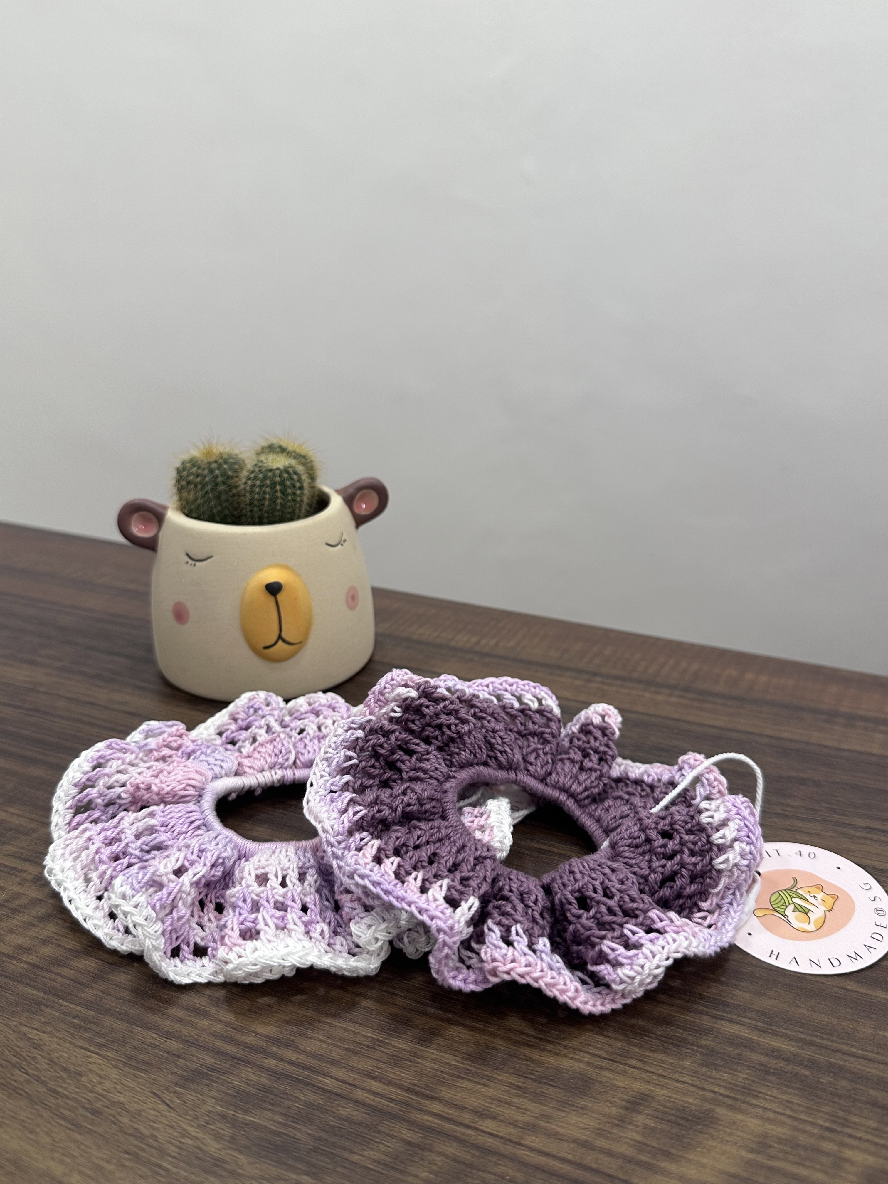 Handmade Crochet Scrunchie_7