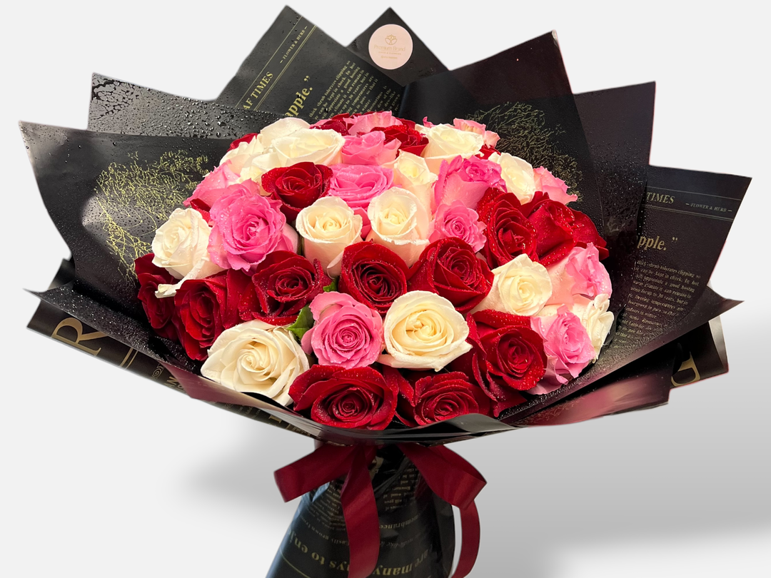 50 Roses Mixed