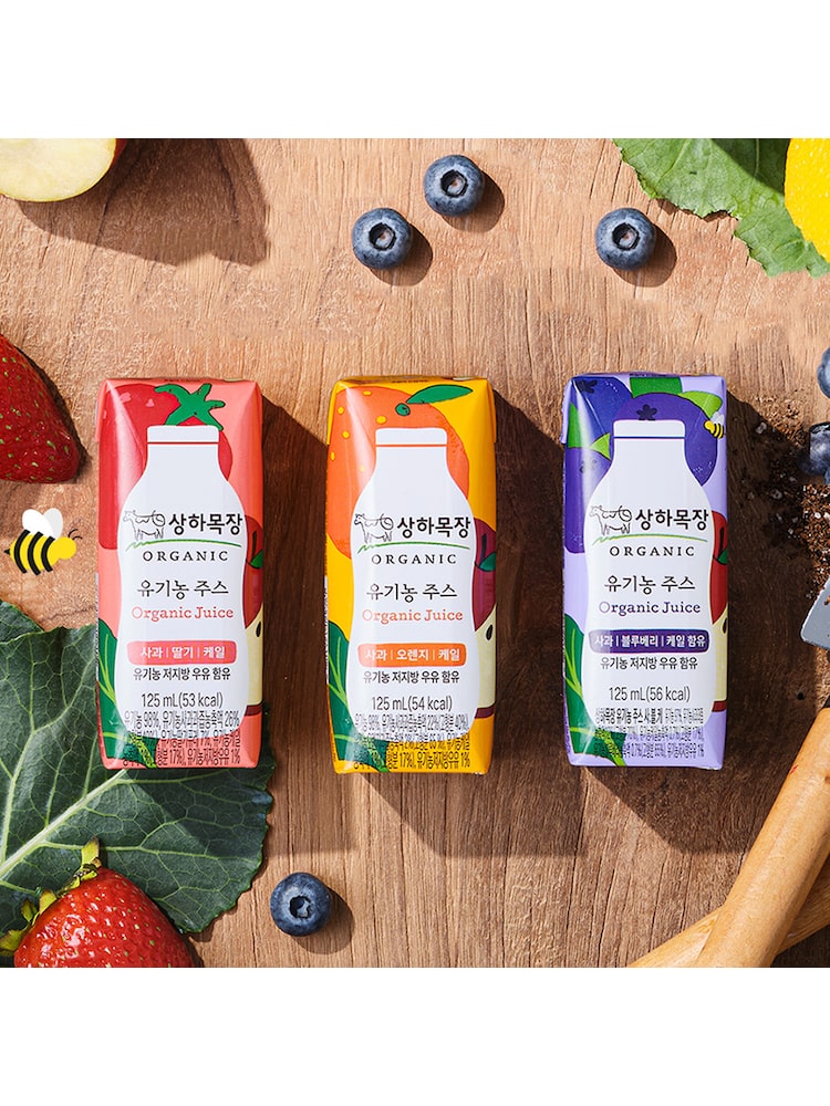 Sangha Farm Organic Juice 상하목장 유기농주스 オーガニックジュース_0