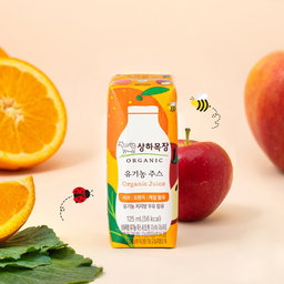 Sangha Farm Organic Juice 상하목장 유기농주스 オーガニックジュース