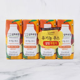 Sangha Farm Organic Juice 상하목장 유기농주스 オーガニックジュース