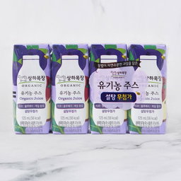 Sangha Farm Organic Juice 상하목장 유기농주스 オーガニックジュース