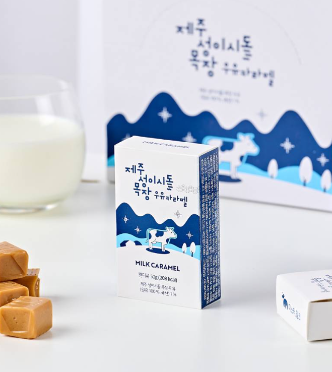 Mr.Milk Caramel 50g 제주 우유카라멜 牛乳キャラメル_0