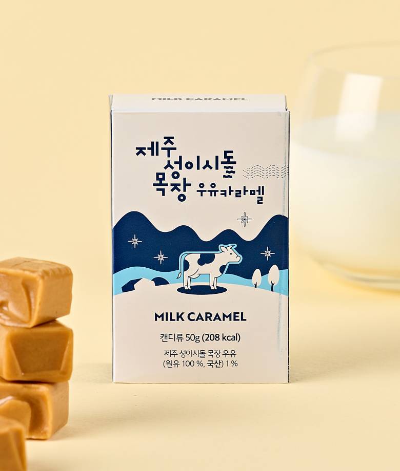 Mr.Milk Caramel 50g 제주 우유카라멜 牛乳キャラメル_1
