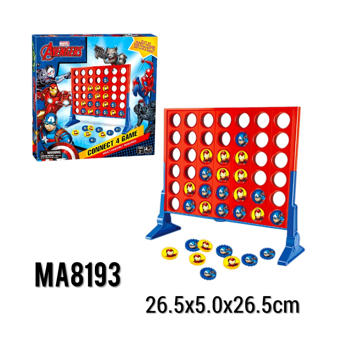 CHESS PLAY SET AVENGERS_0