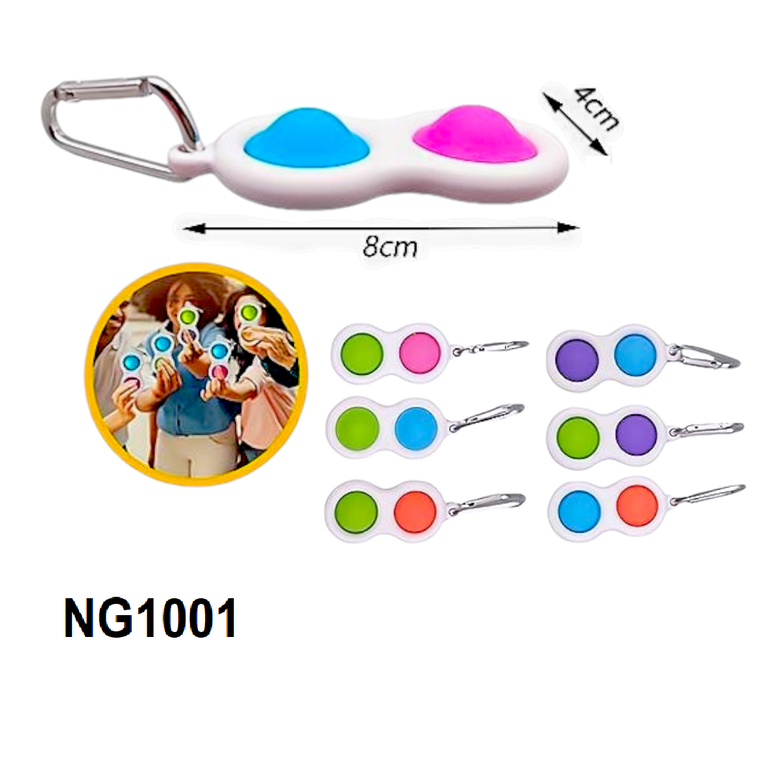 PORTE CLE SILICONE 12PCS_0