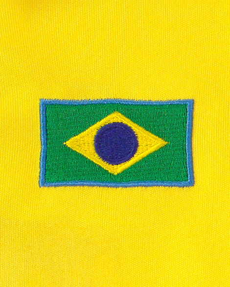 Baby Umbro Brazil Soccer Romper - Blue/Yellow/Green_3