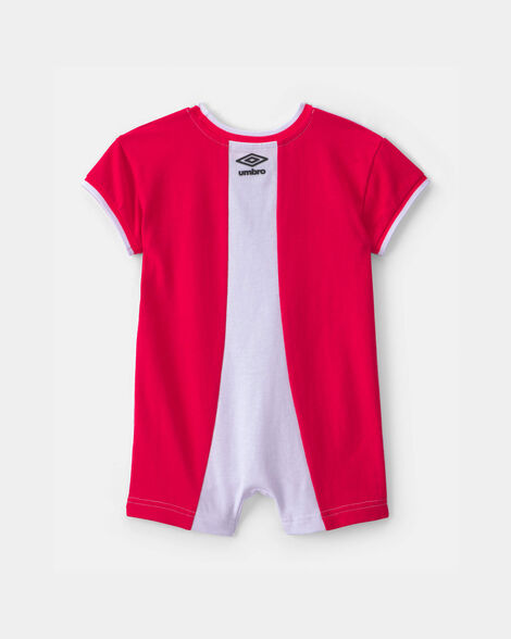 Baby Umbro Canada Soccer Romper - Red/White_1