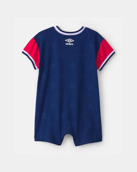 Baby Umbro USA Soccer Romper - Navy Blue_2