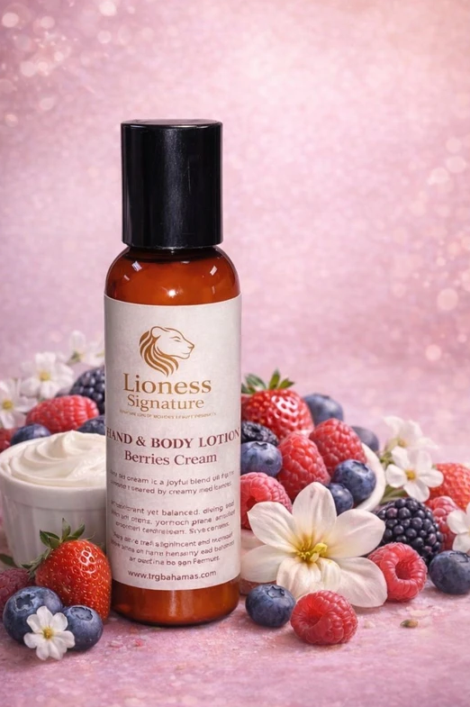 Berries Cream Hand & Body Lotion 1oz