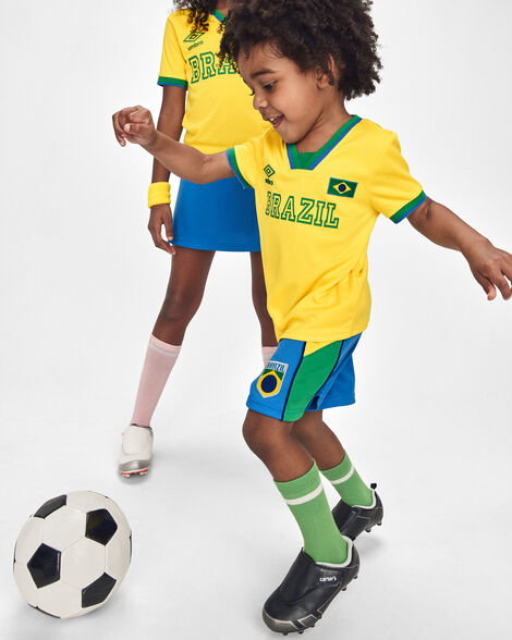 Toddler/Kids Umbro Brazil Mesh Soccer SHORTS_3