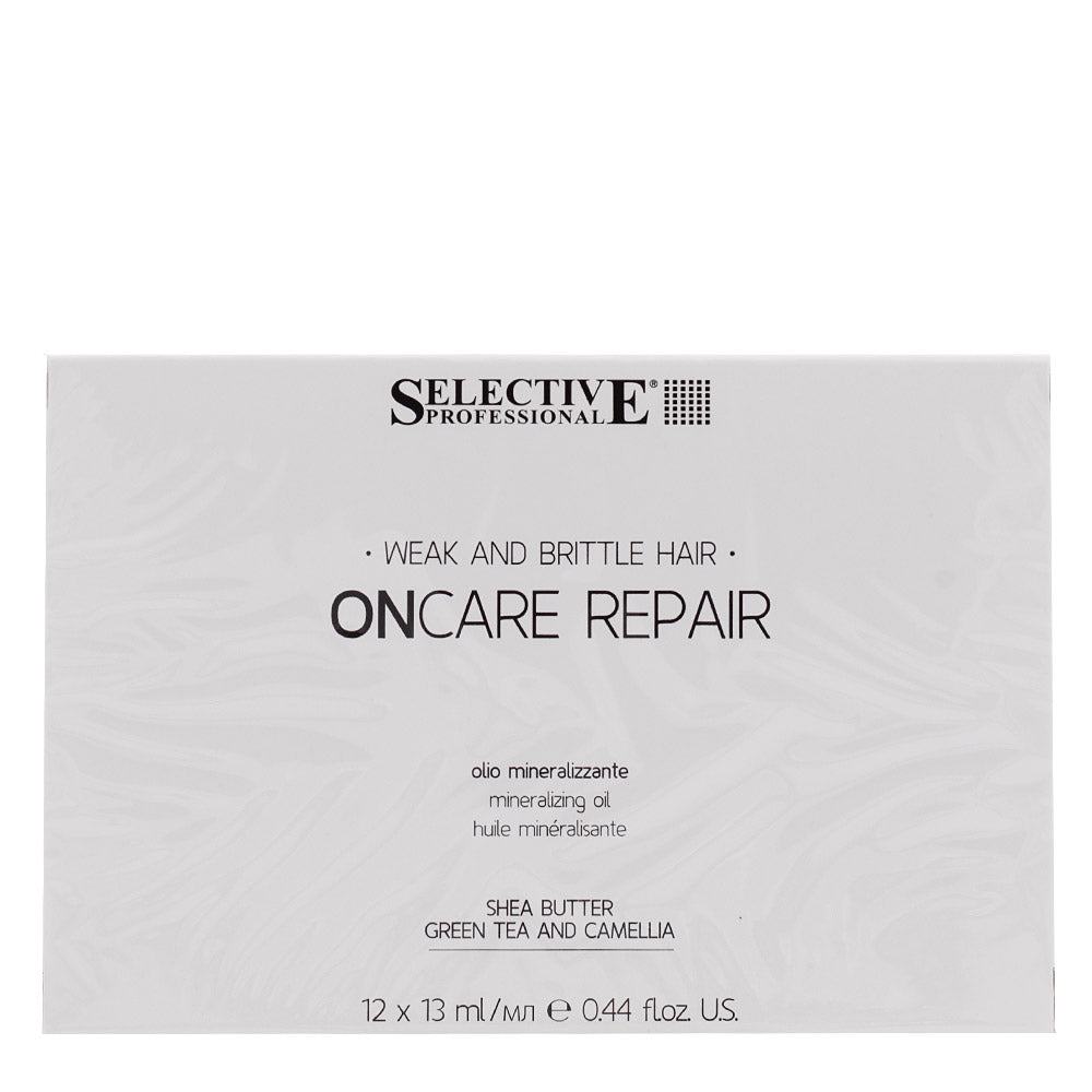 Selective Professional On Care Repair Mineralizing Oil 12x13ml - olio mineralizzante
