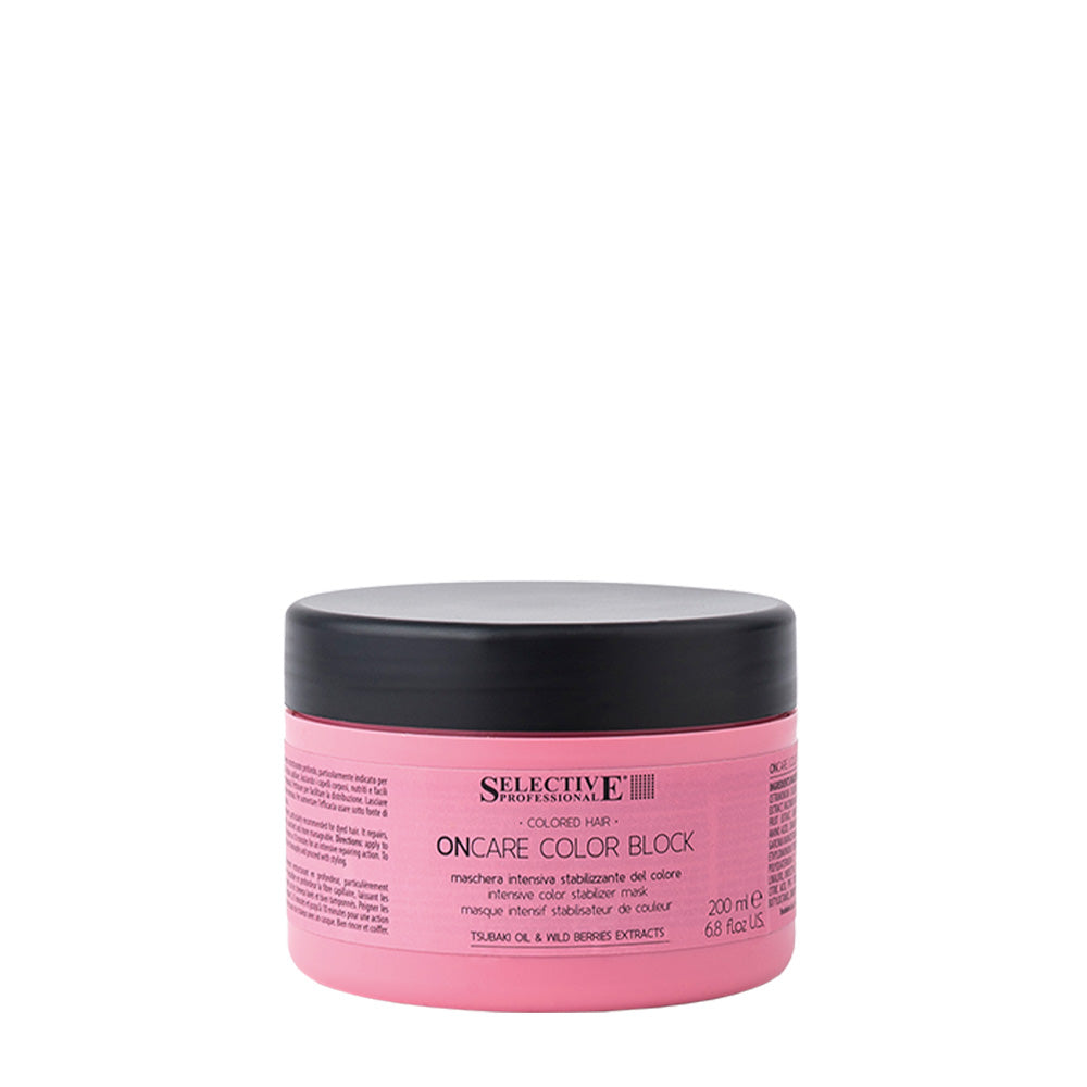 Selective Professional On Care Color Block Mask 200ml - maschera intensiva stabilizzante del colore_0