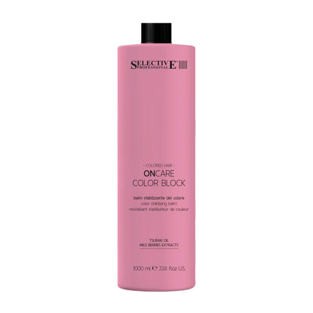 Selective Professional On Care Color Block Shampoo 1000ml - shampoo stabilizzante del colore_0