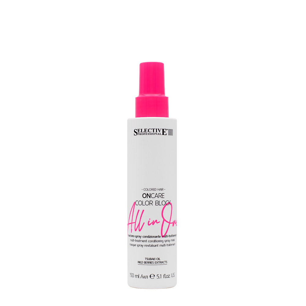 Selective Professional On Care Color Block All In One 150ml - maschera spray condizionante multi-trattamento_0